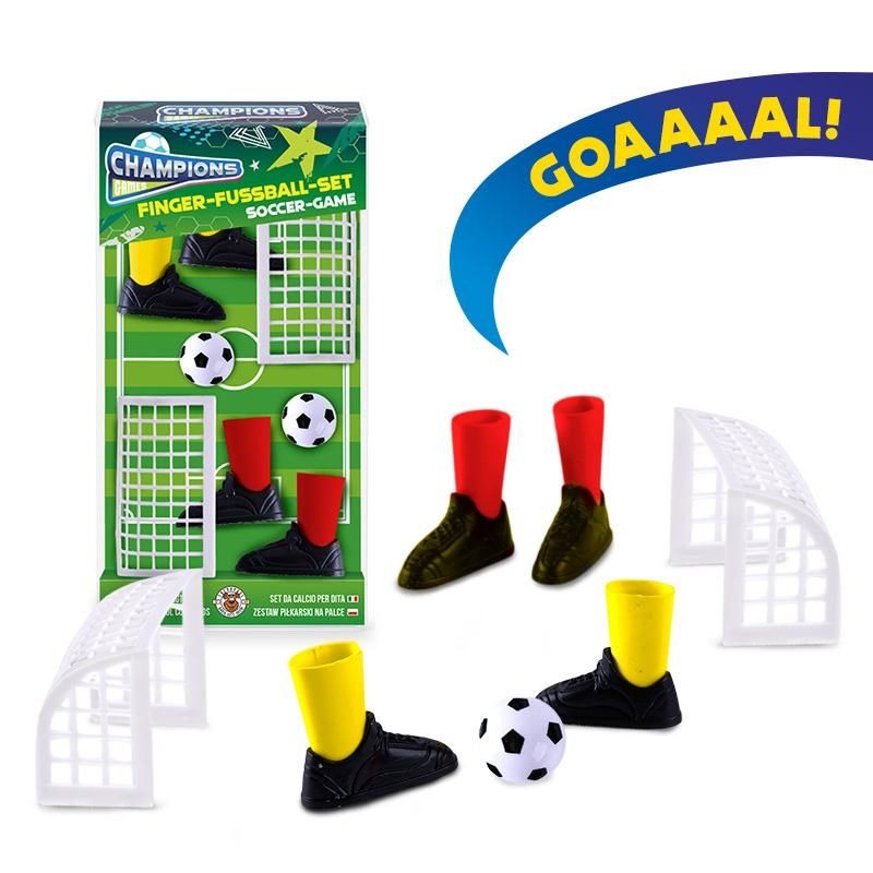 Trendhaus - CHAMPIONS Finger-Fußball-Set