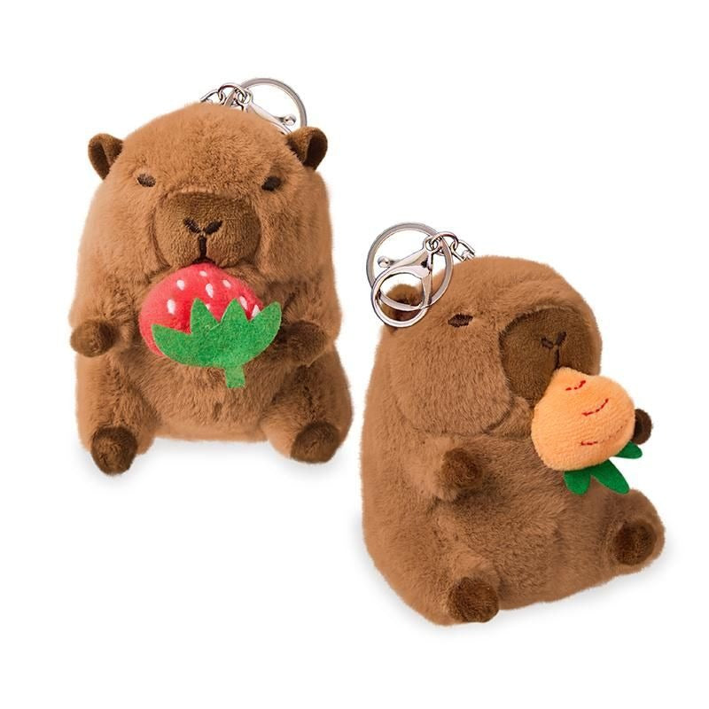 Trendhaus - HAPPY SPRING Aufzieh-Knuddel-Capybara