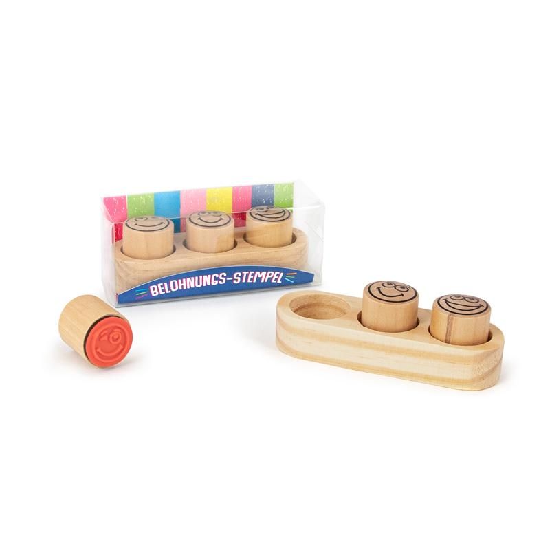 Trendhaus - Holzstempel 3er Set