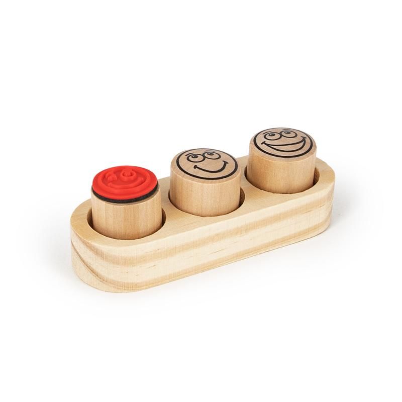 Trendhaus - Holzstempel 3er Set 