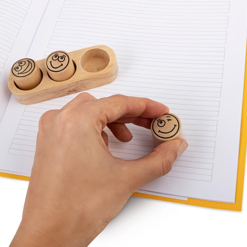 Trendhaus - Holzstempel 3er Set 