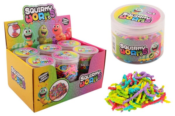 Triton-X - Fidget: Squirmy Regenbogenwürmer in Dose