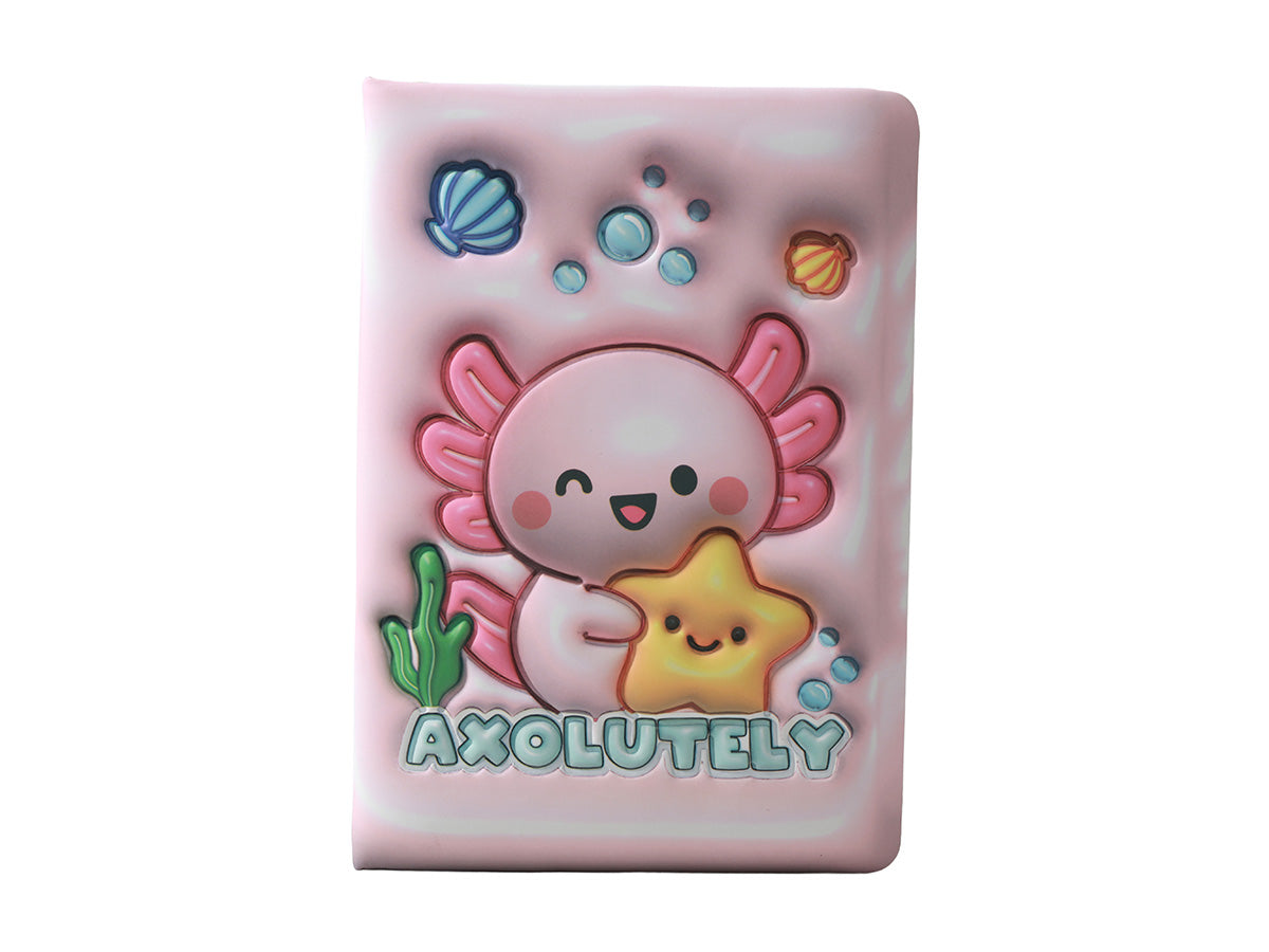 itotal - 3D-Notebook Axolotl