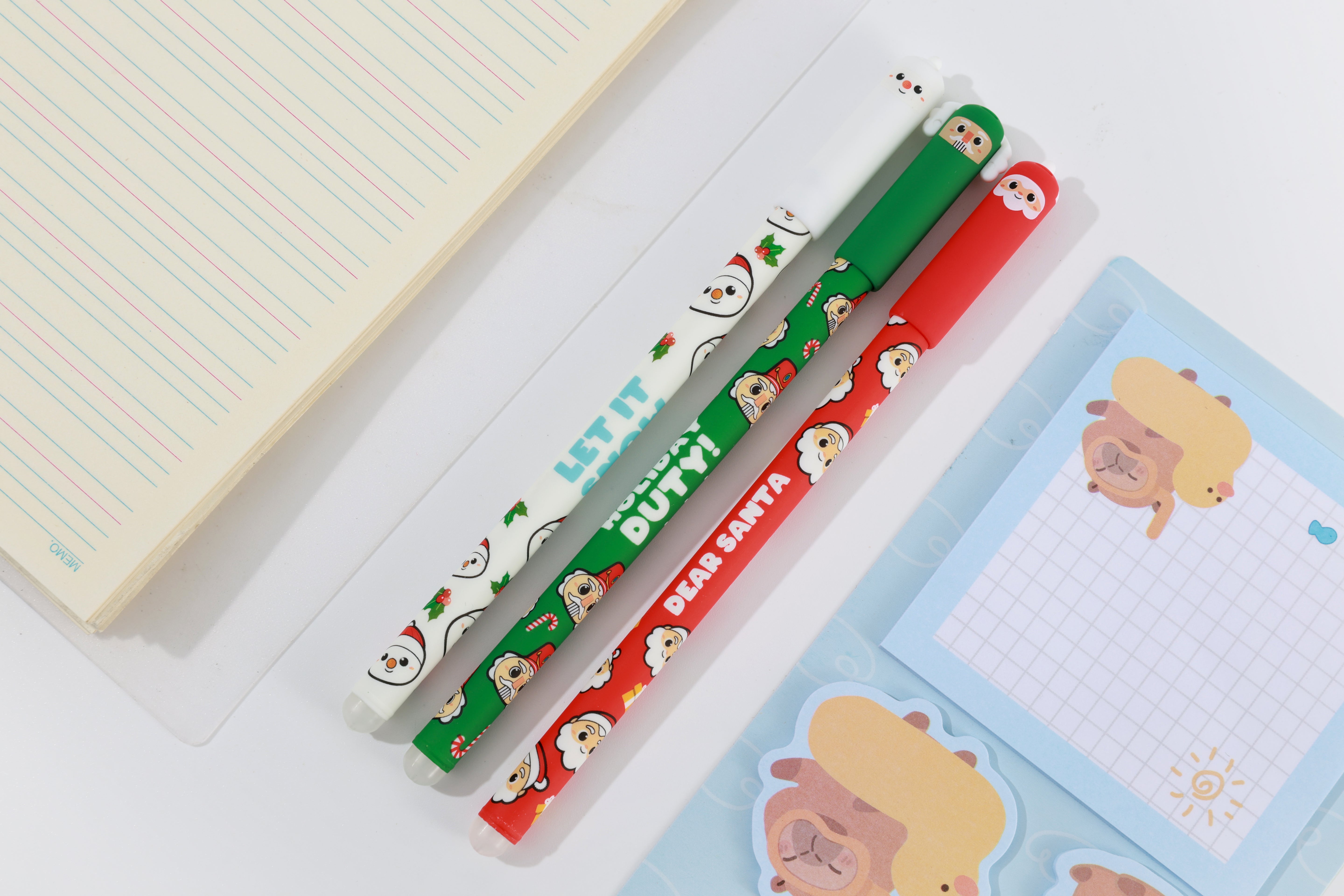 itotal - Radierbarer Stift mit Kappe XMAS