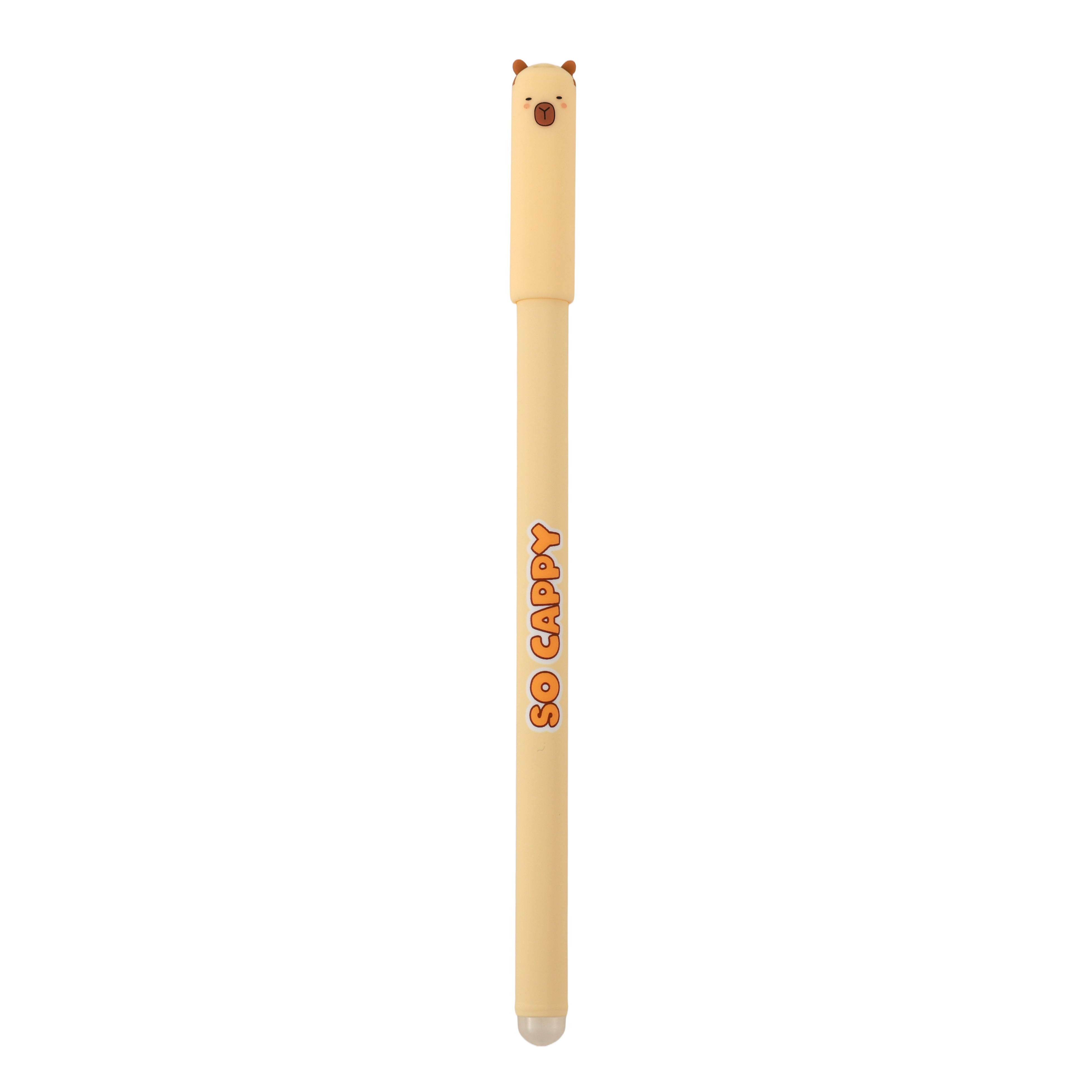 itotal - Radierbarer Stift mit Kappe Capybara