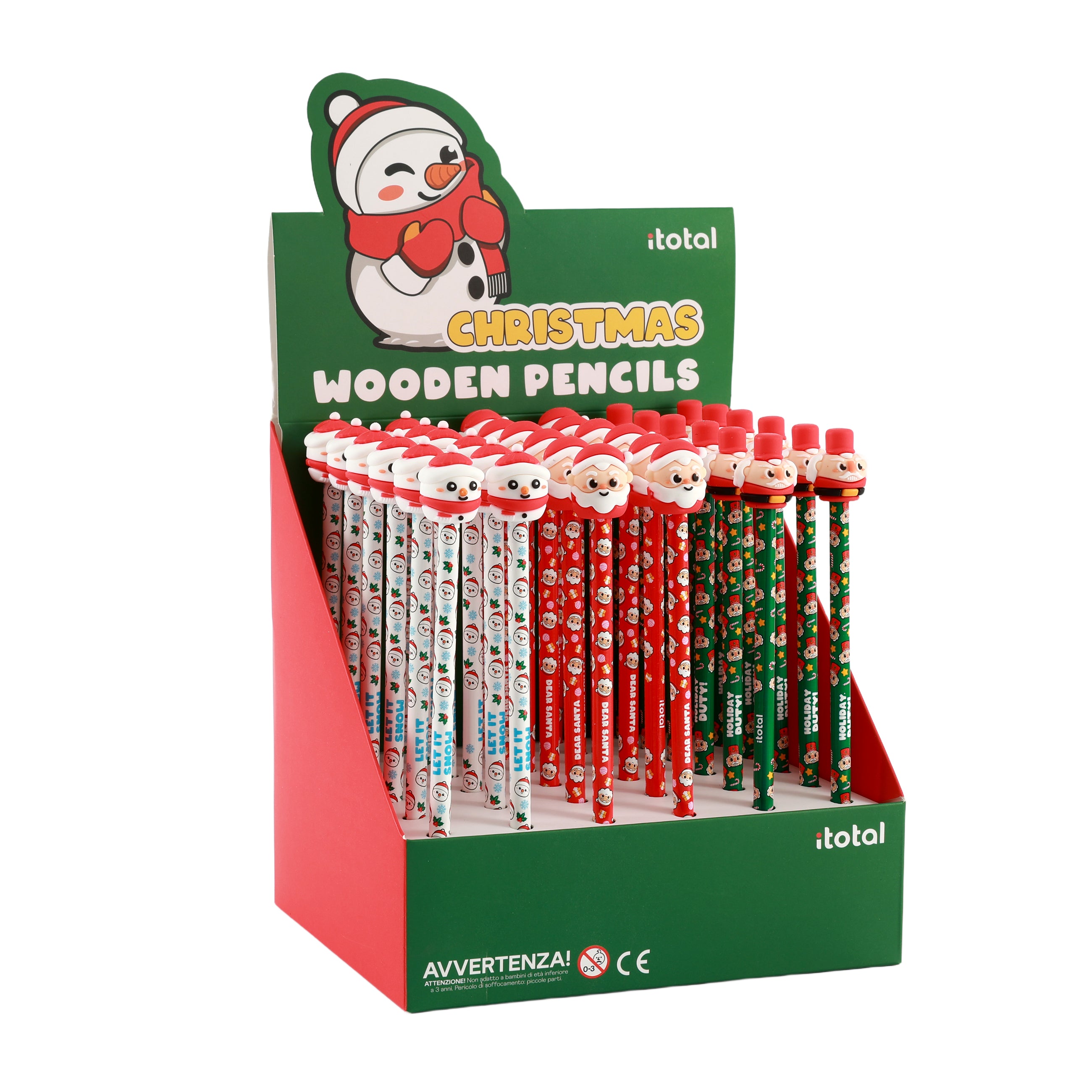 itotal - Bleistift 3D Weihnachten 1 St.