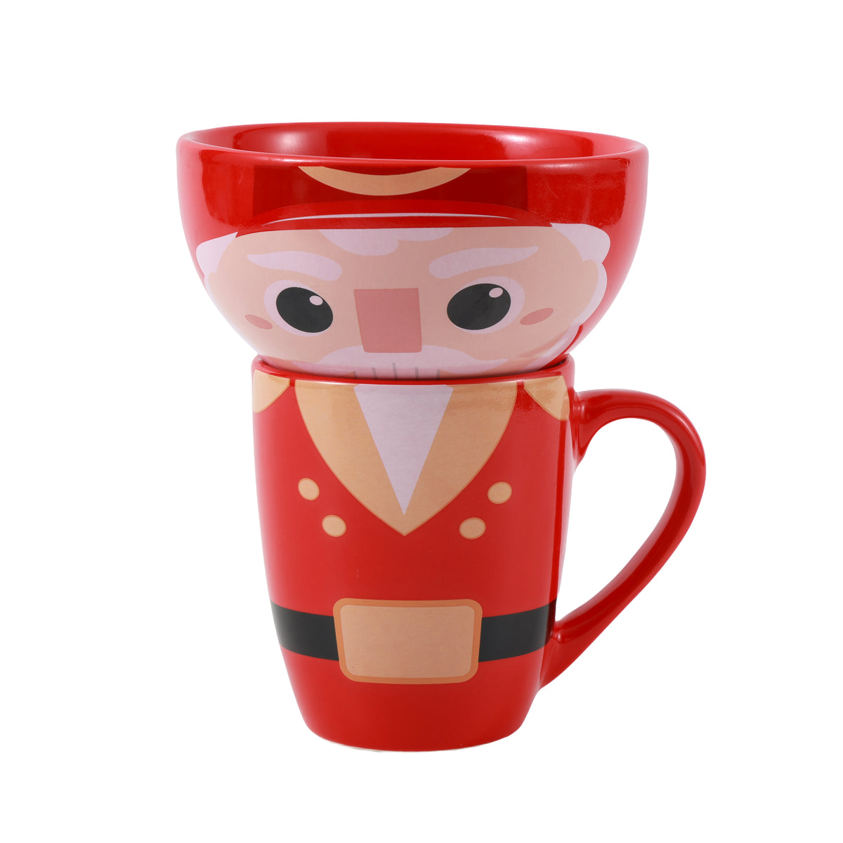 itotal - Tasse mit Schüssel Nussknacker