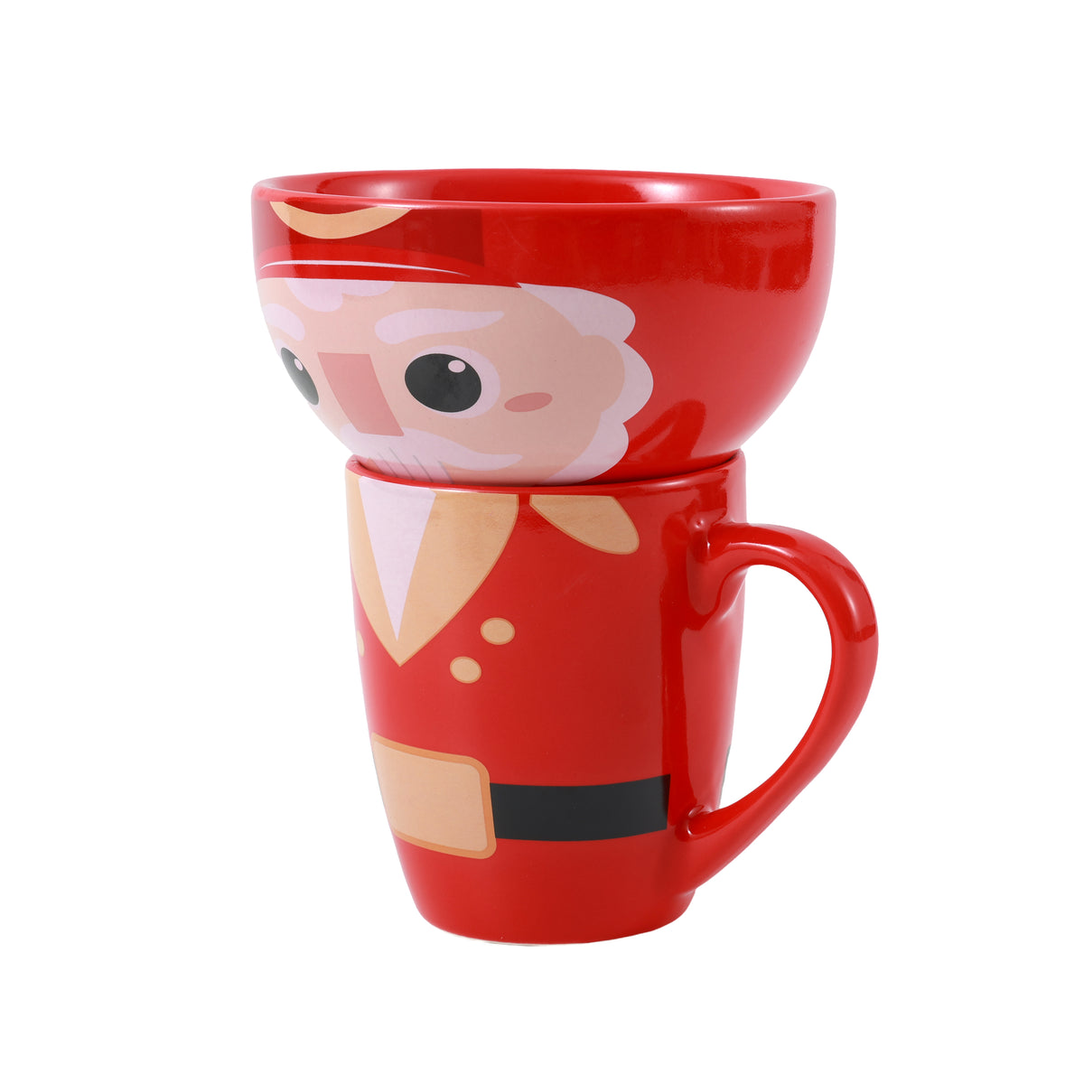 itotal - Tasse mit Schüssel Nussknacker
