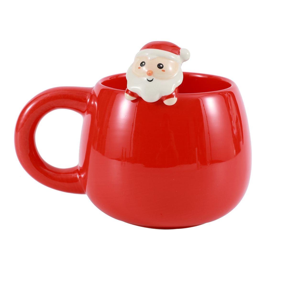 itotal - Tasse mit Charm Weihnachtsmann