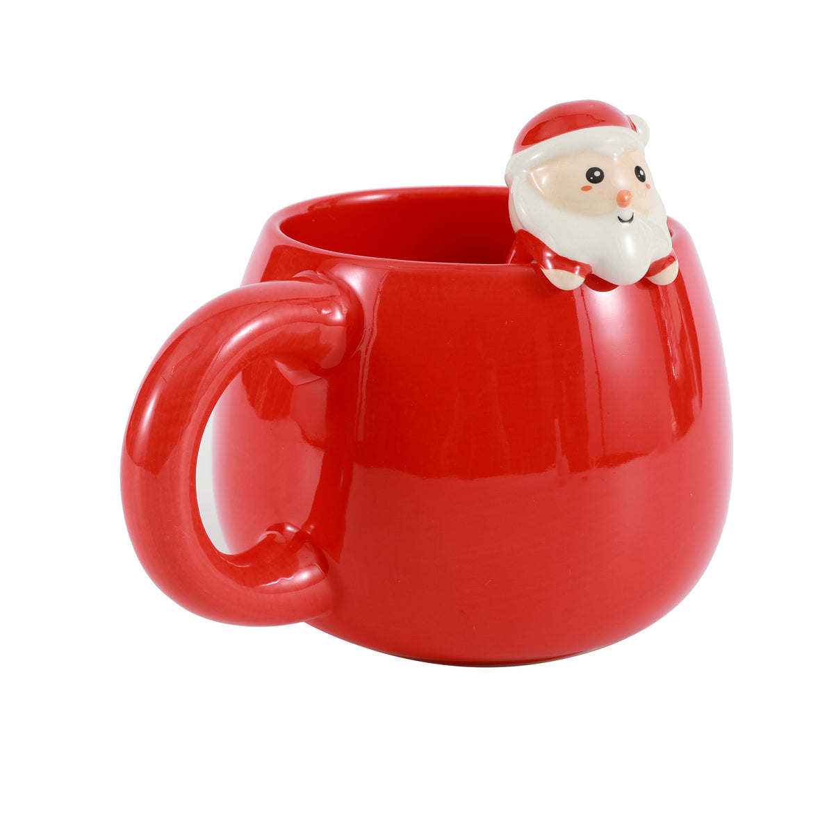 itotal - Tasse mit Charm Weihnachtsmann