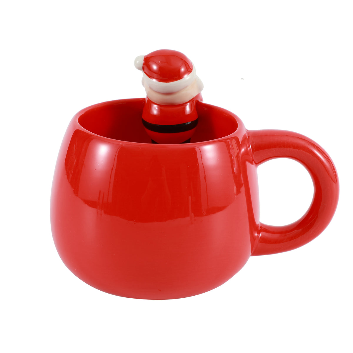 itotal - Tasse mit Charm Weihnachtsmann