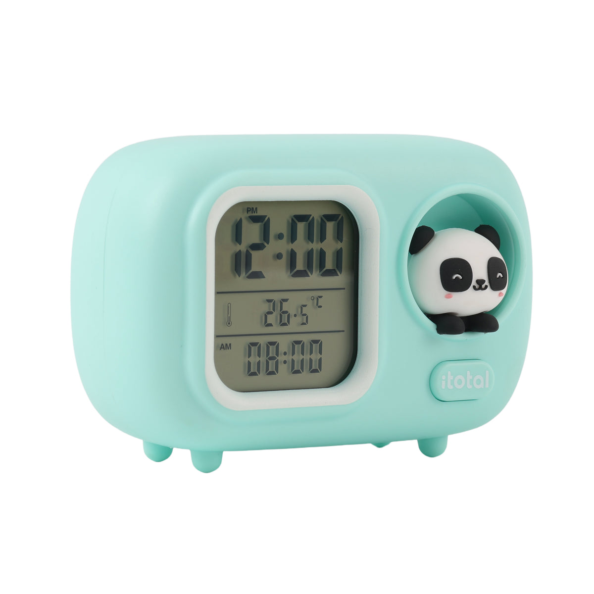 itotal - Wecker Panda Mint