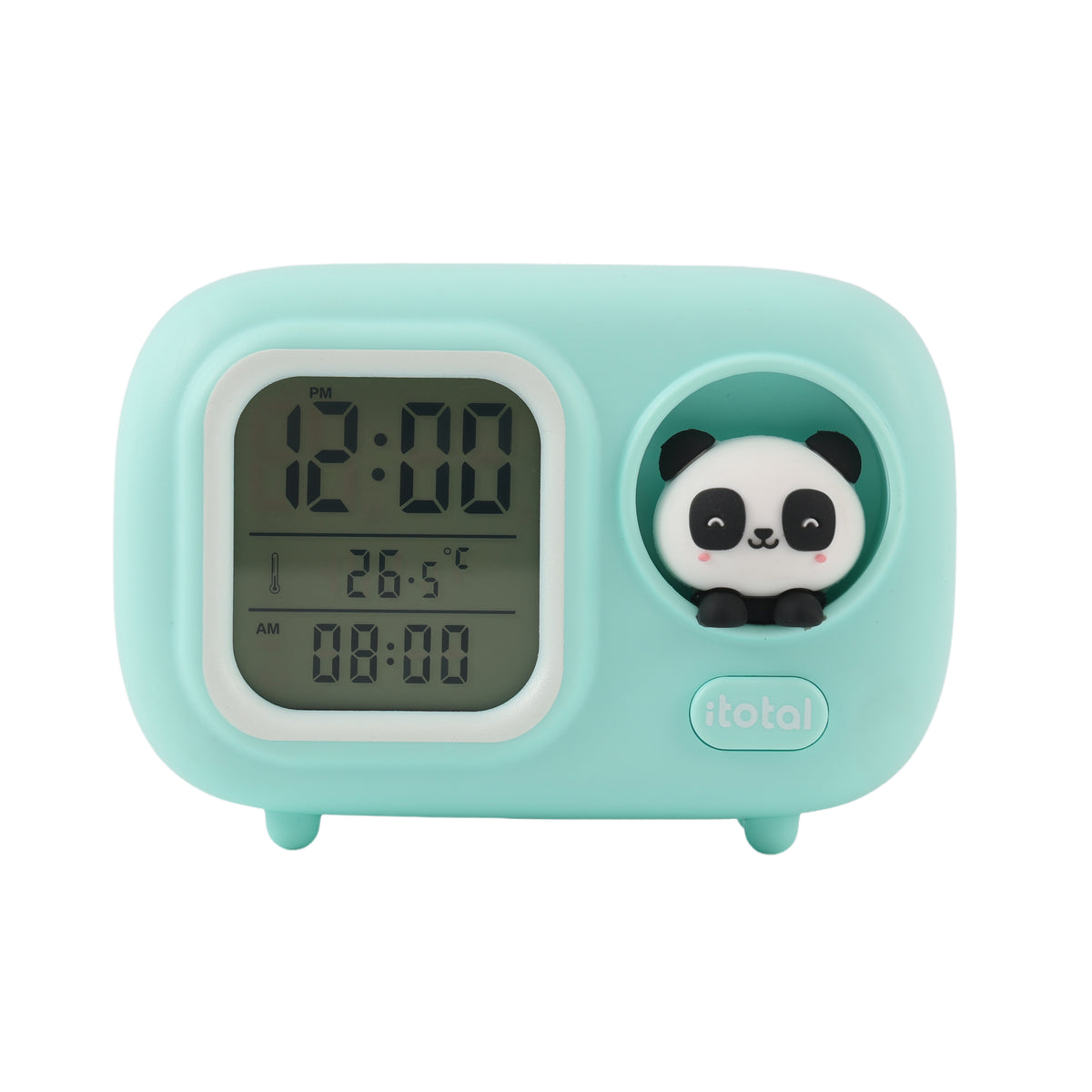 itotal - Wecker Panda Mint