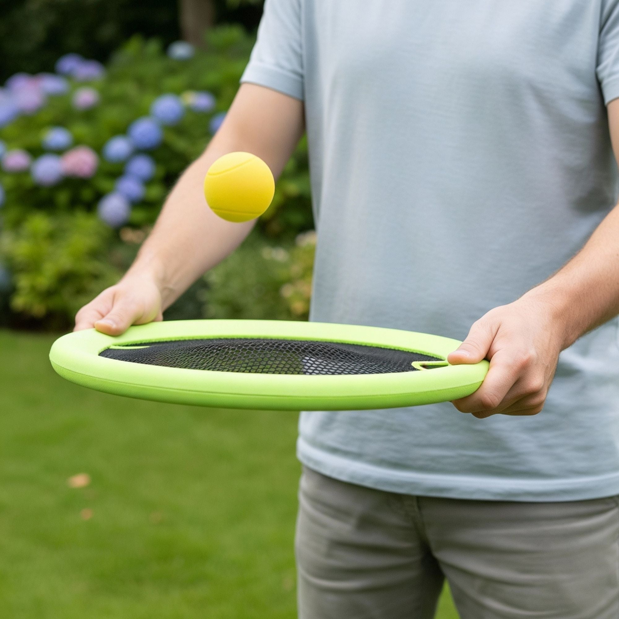alldoro - Beachball-Set & XL Wurfscheibe 2 in 1