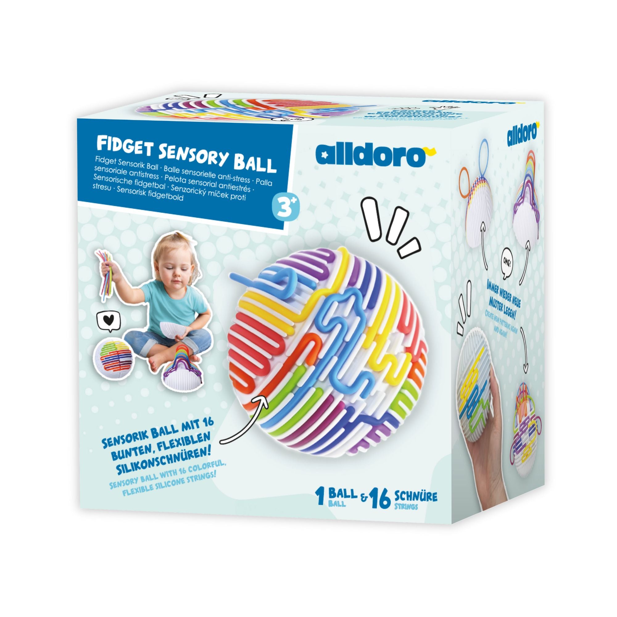 alldoro - Fidget: Sensorik-Ball