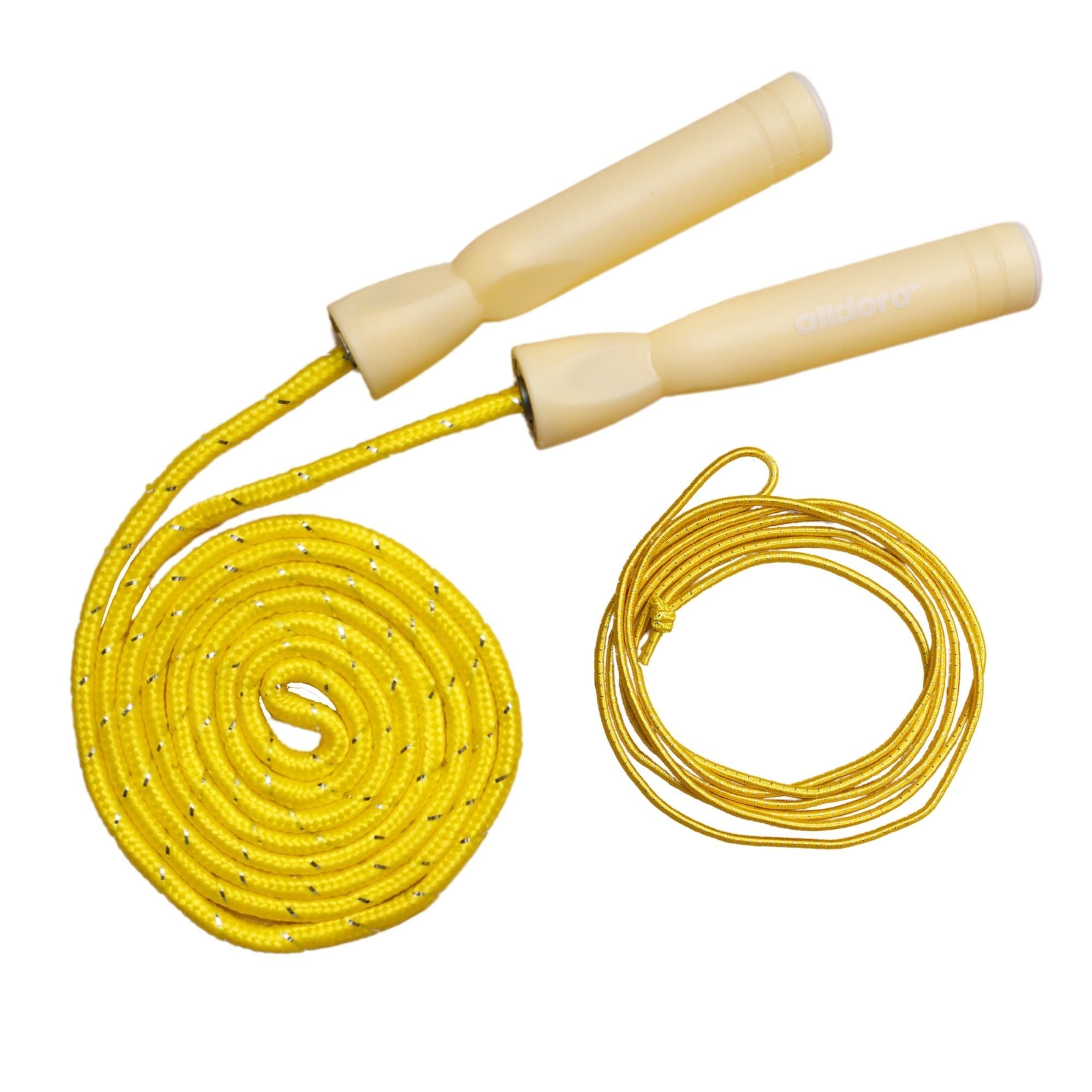 alldoro - Springseil & Gummitwist 2 in 1 