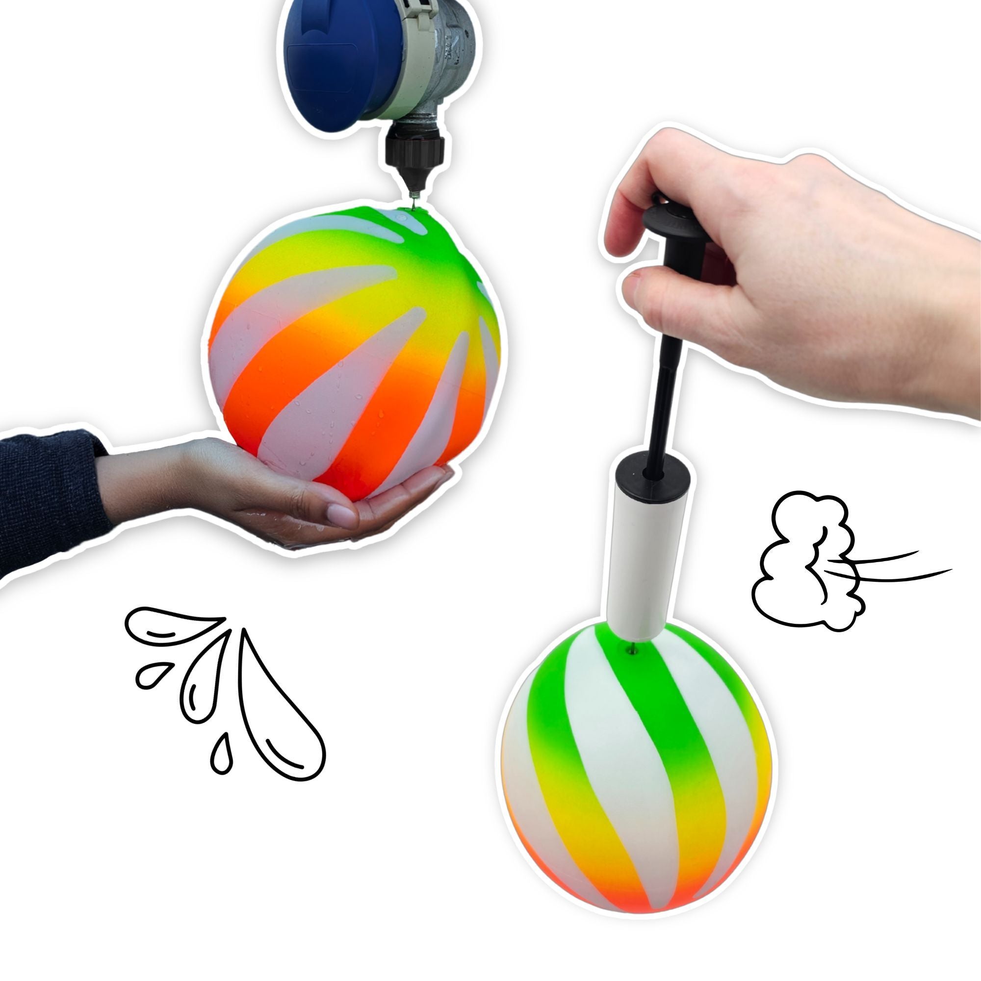 alldoro - Tauch- und Wasserball 2in1