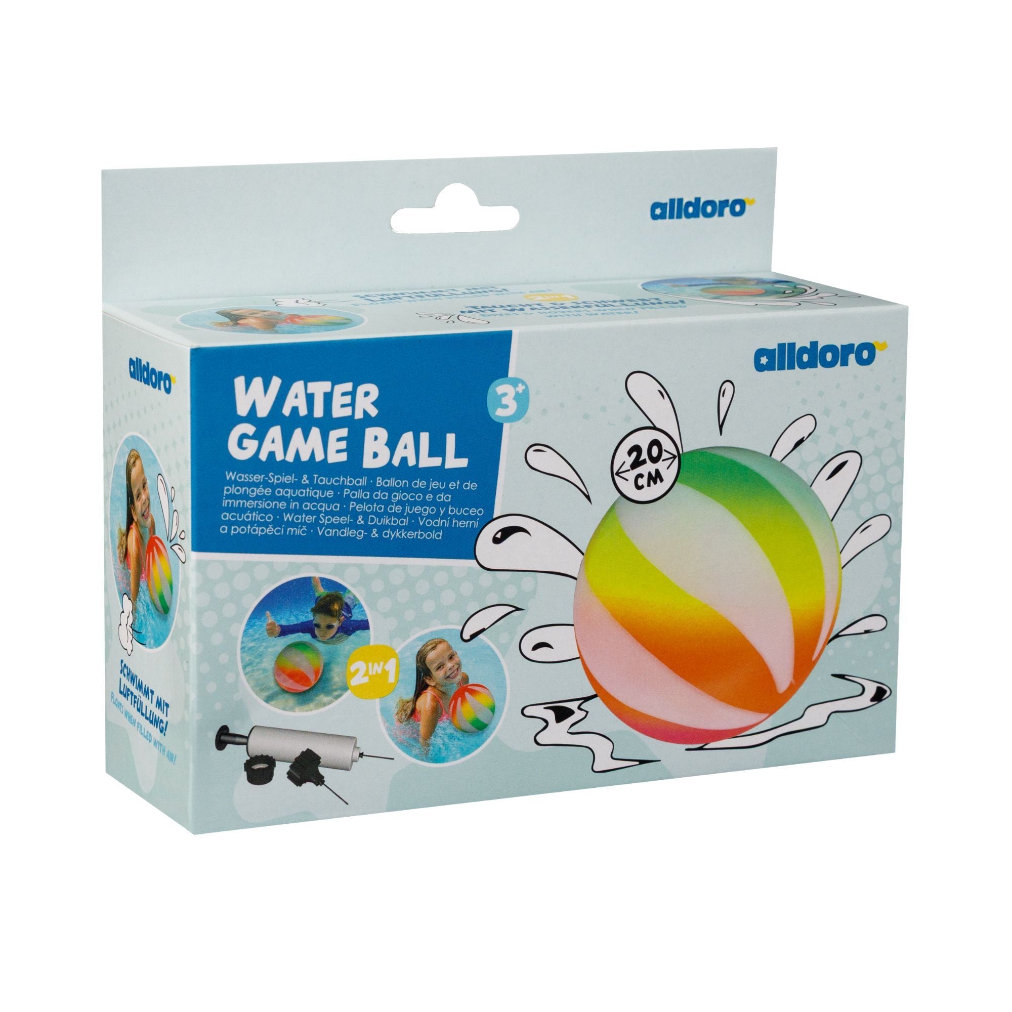 alldoro - Tauch- und Wasserball 2in1