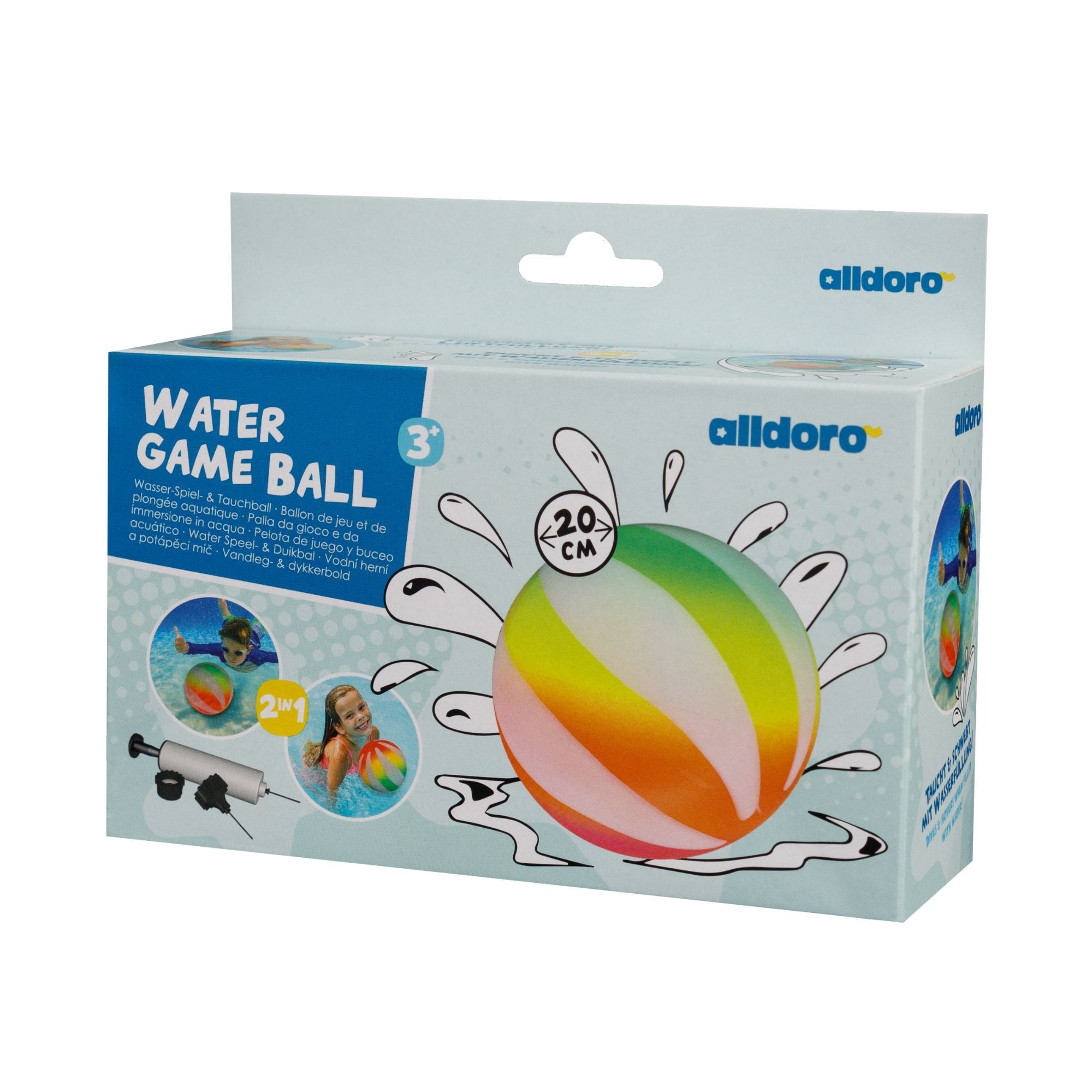 alldoro - Tauch- und Wasserball 2in1
