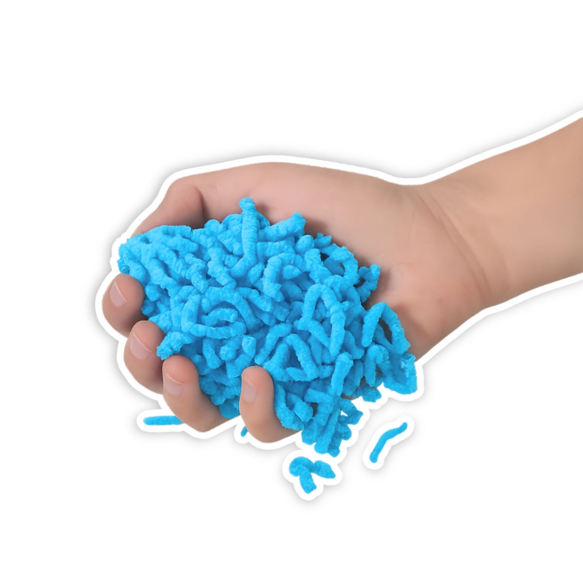 alldoro - Fidget: Squishy Worms blau