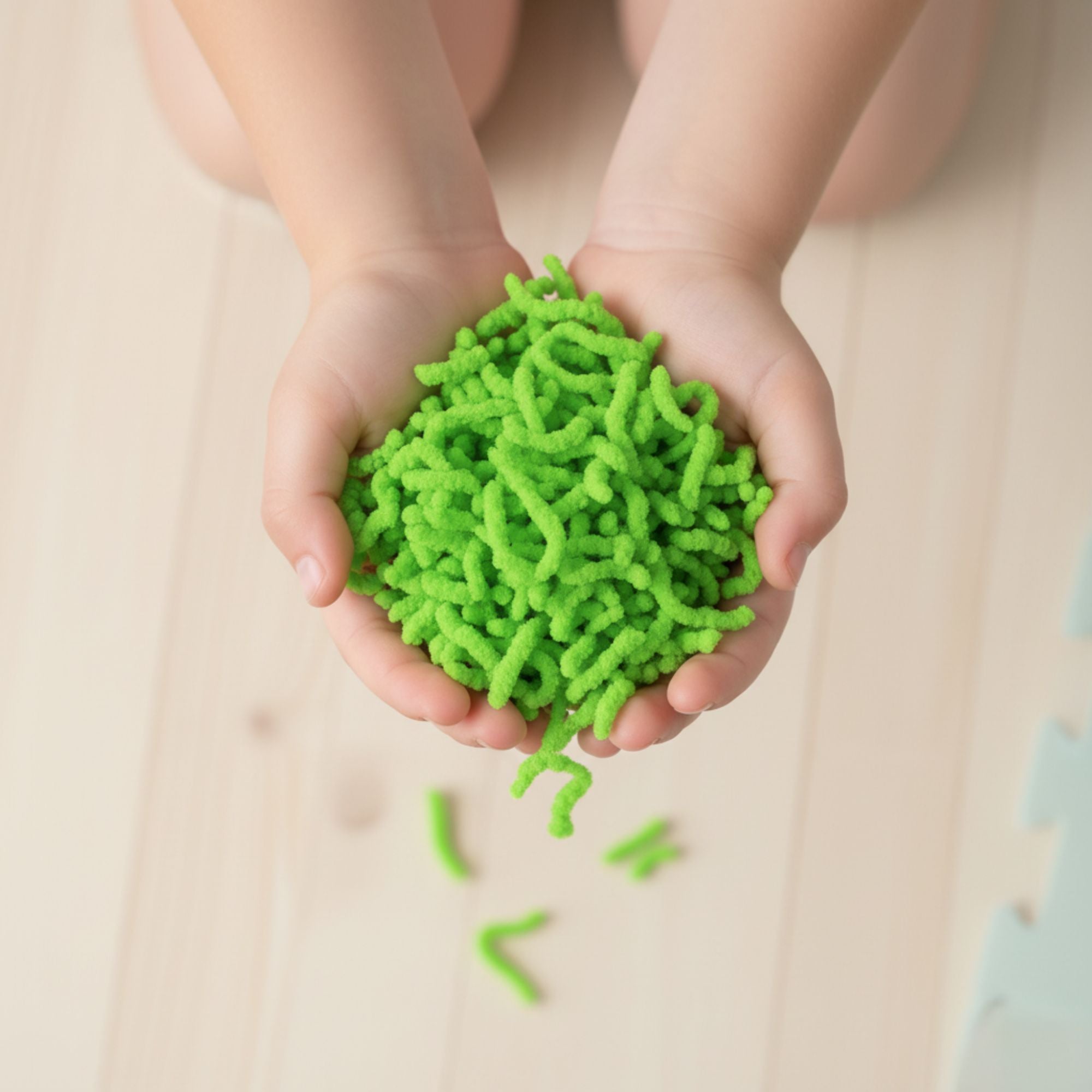 alldoro - Fidget: Squishy Worms grün