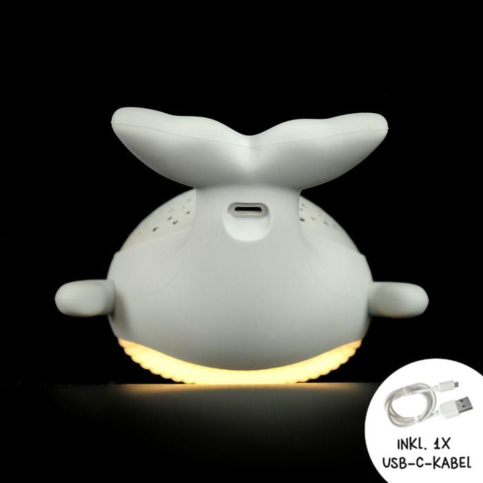 Mega Light - Nachtlicht/Projektor Willy Whale