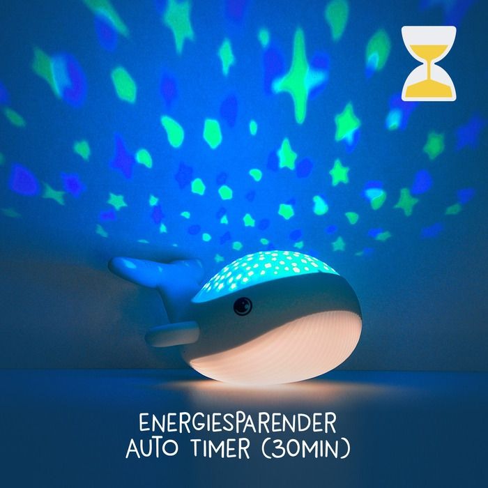 Mega Light - Nachtlicht/Projektor Willy Whale