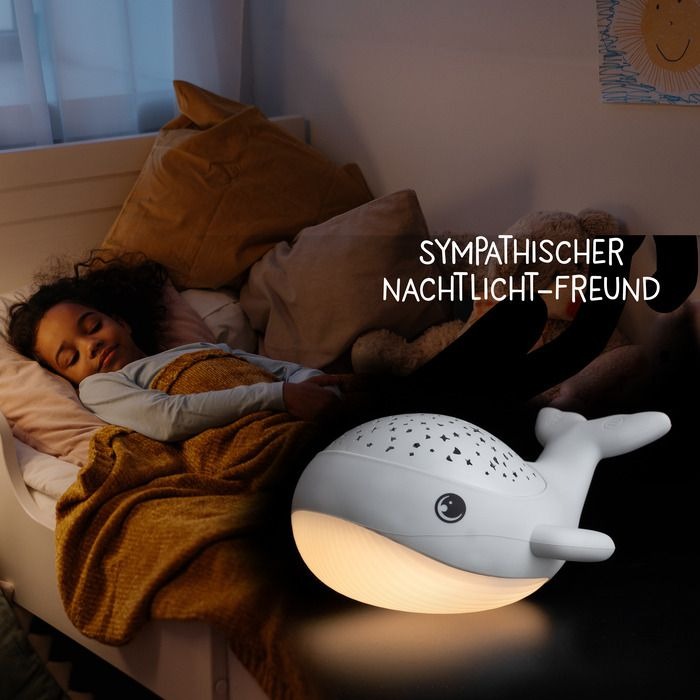 Mega Light - Nachtlicht/Projektor Willy Whale