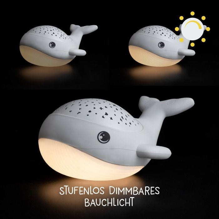 Mega Light - Nachtlicht/Projektor Willy Whale