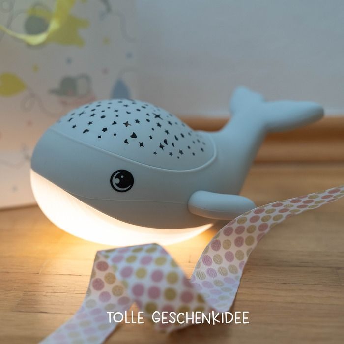 Mega Light - Nachtlicht/Projektor Willy Whale