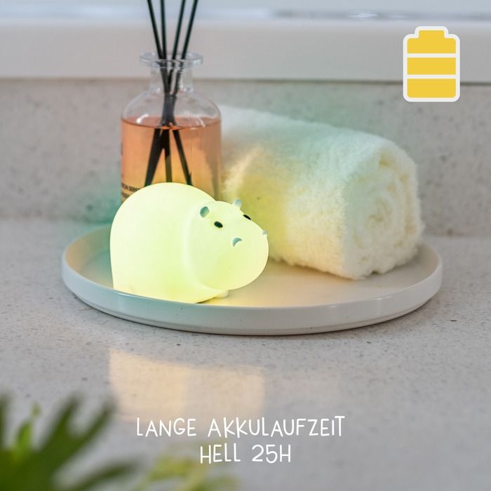 Mega Light - Badelicht Swimmy Hippo