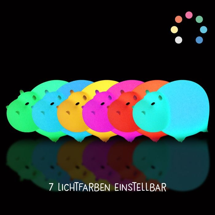 Mega Light - Badelicht Swimmy Hippo