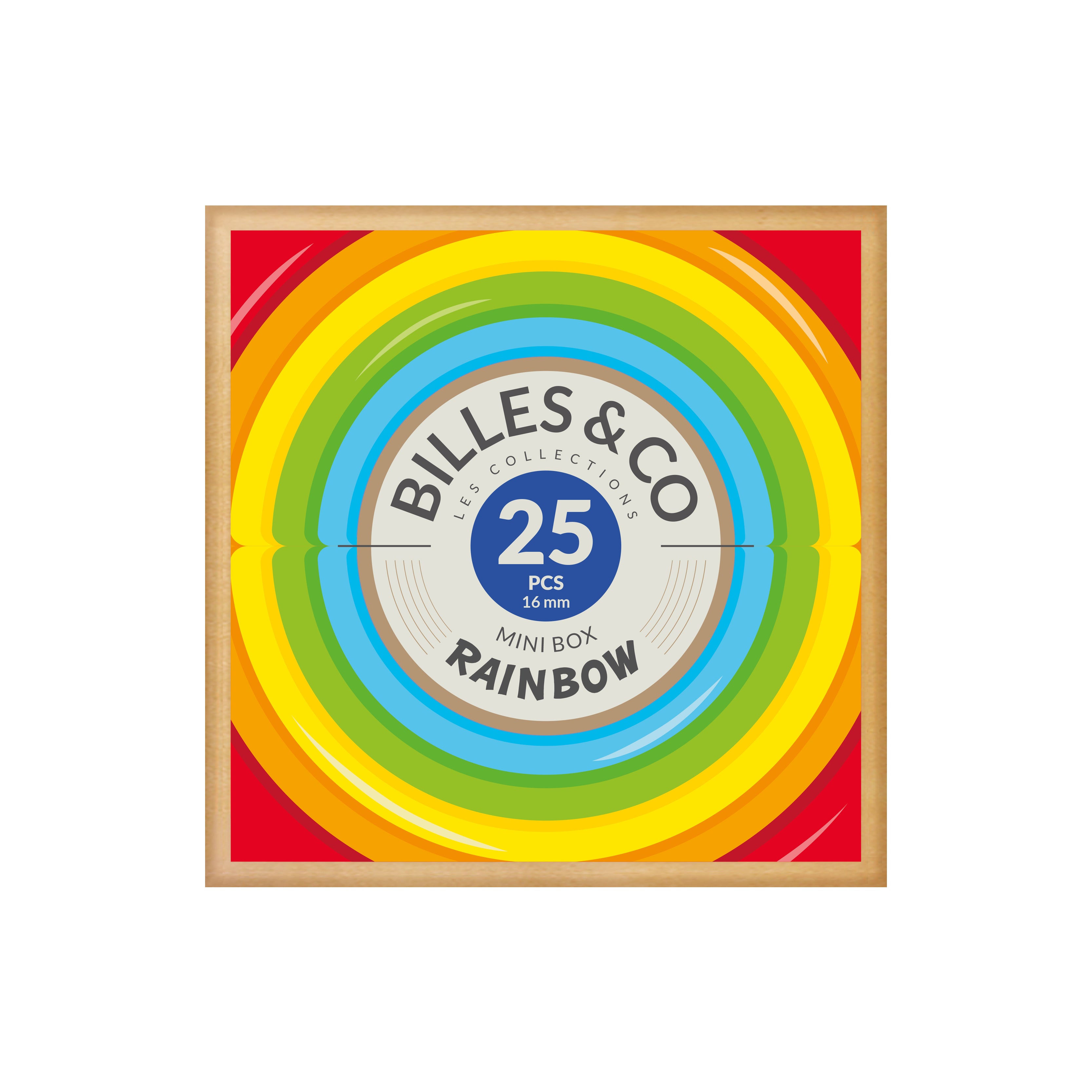 Billes & Co - Murmelbox mini Rainbow