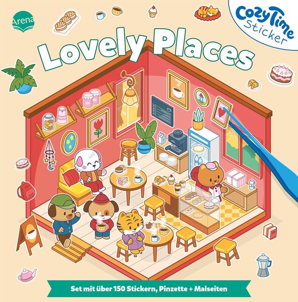 Arena -  Cozy Time Sticker: Lovely Places
