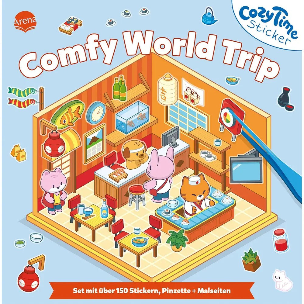 Arena -  Cozy Time Sticker: Comfy World Trip