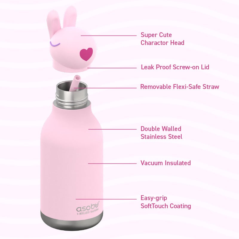 ASOBU - Trinkflasche Bestie Bunny
