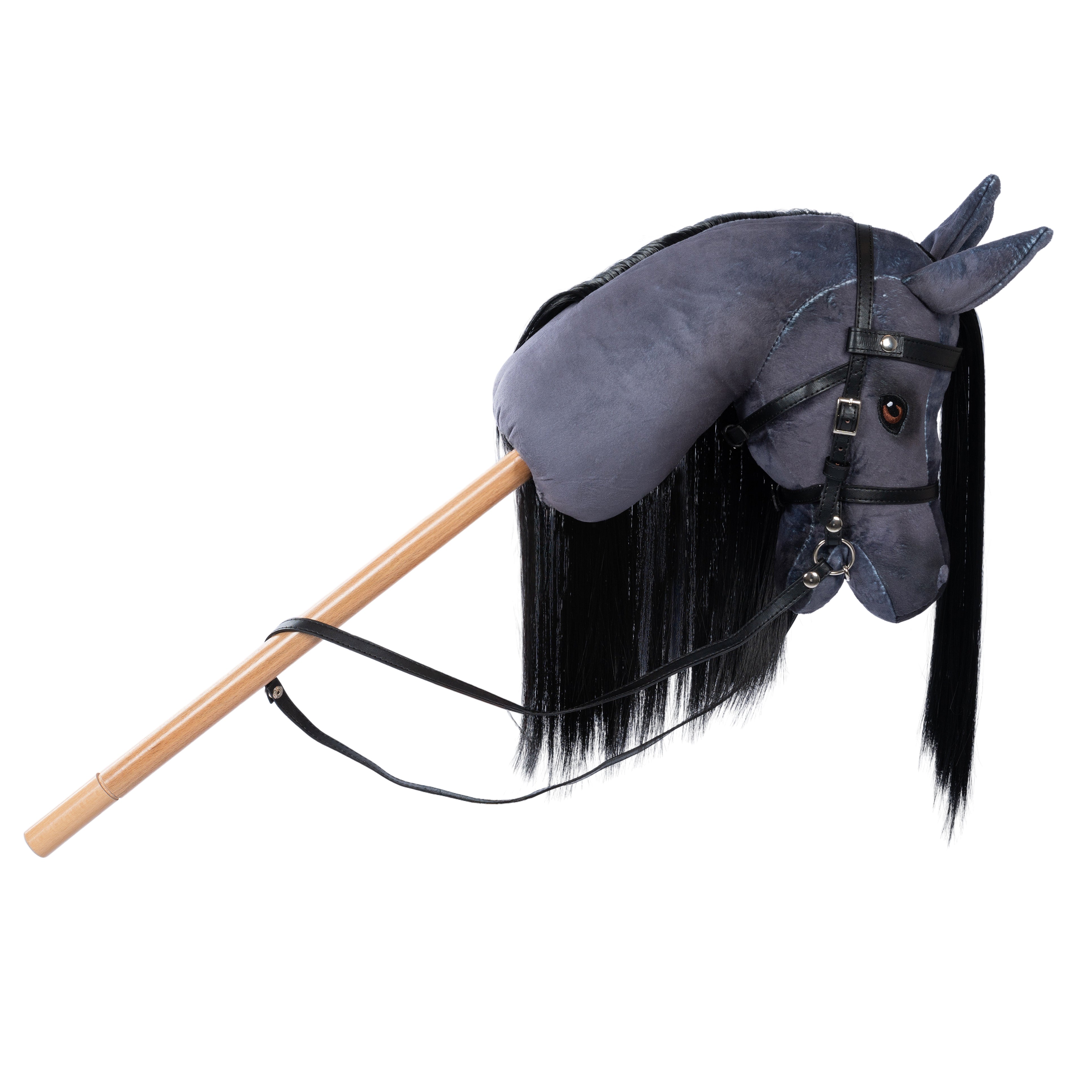 by ASTRUP - Steckenpferd Hobby Horse Grey/Black 