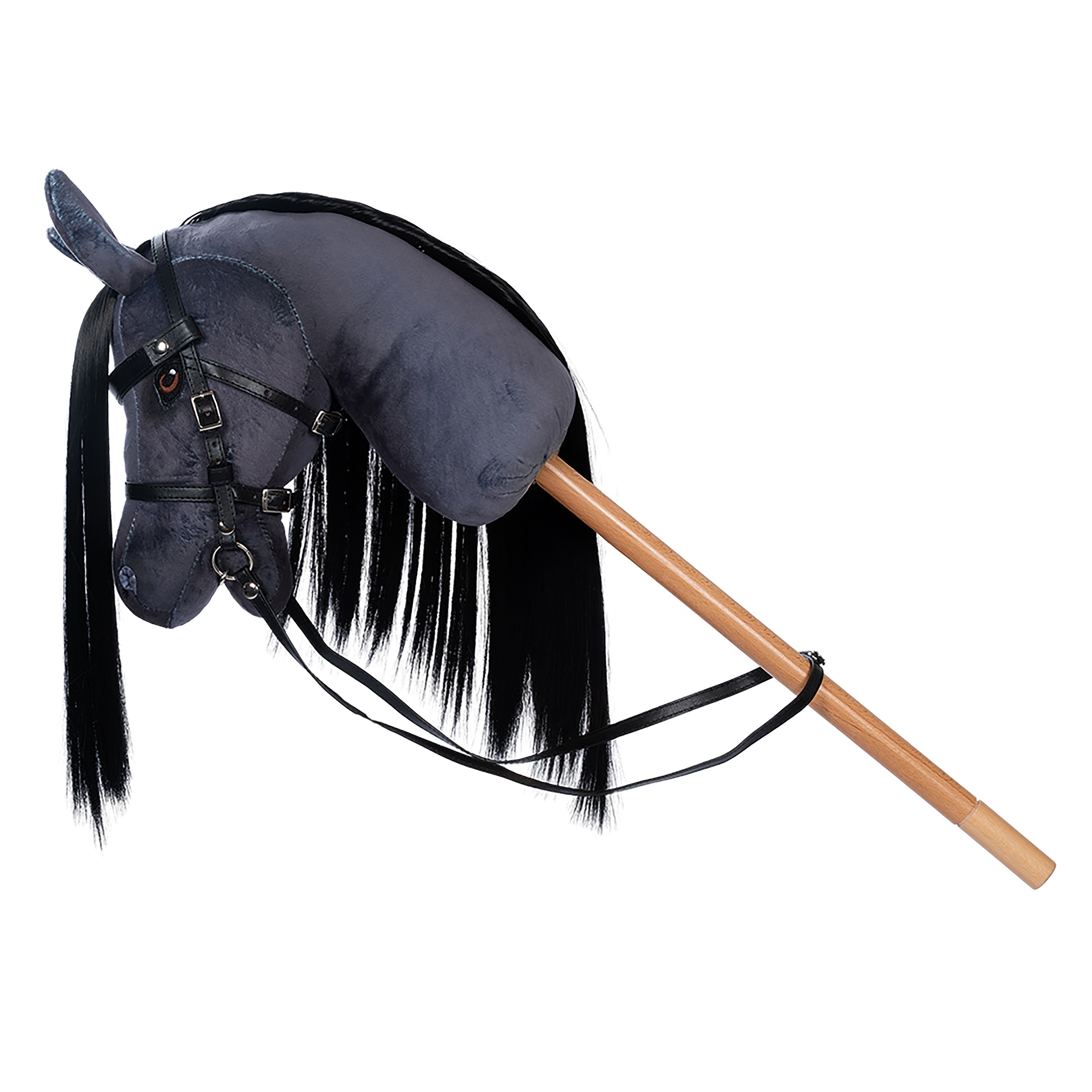 by ASTRUP - Steckenpferd Hobby Horse Grey/Black 