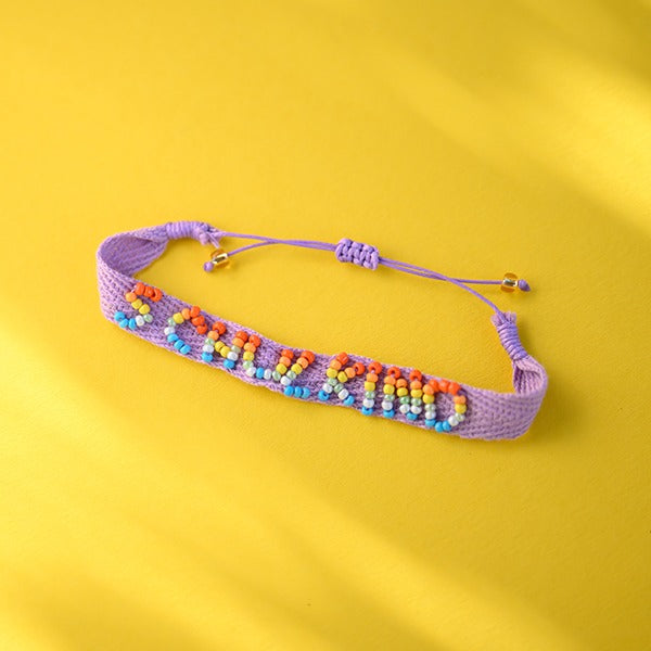 ava&yves - Armband Schulkind Flieder gewerbt