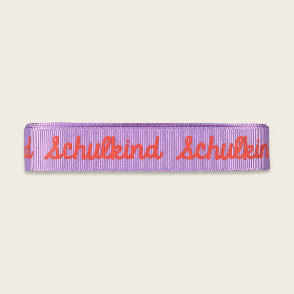 ava&yves - Geschenkband-Set Schulkind Flieder