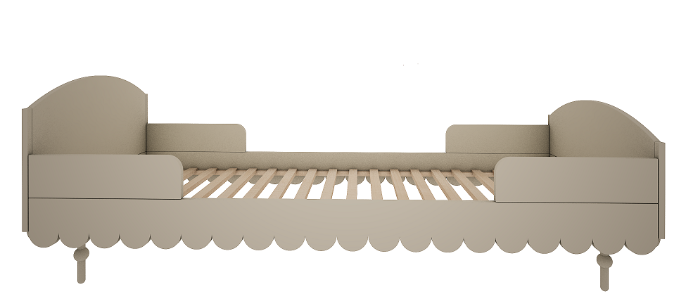 Wood Luck - Bett Babushka 90x200 olive