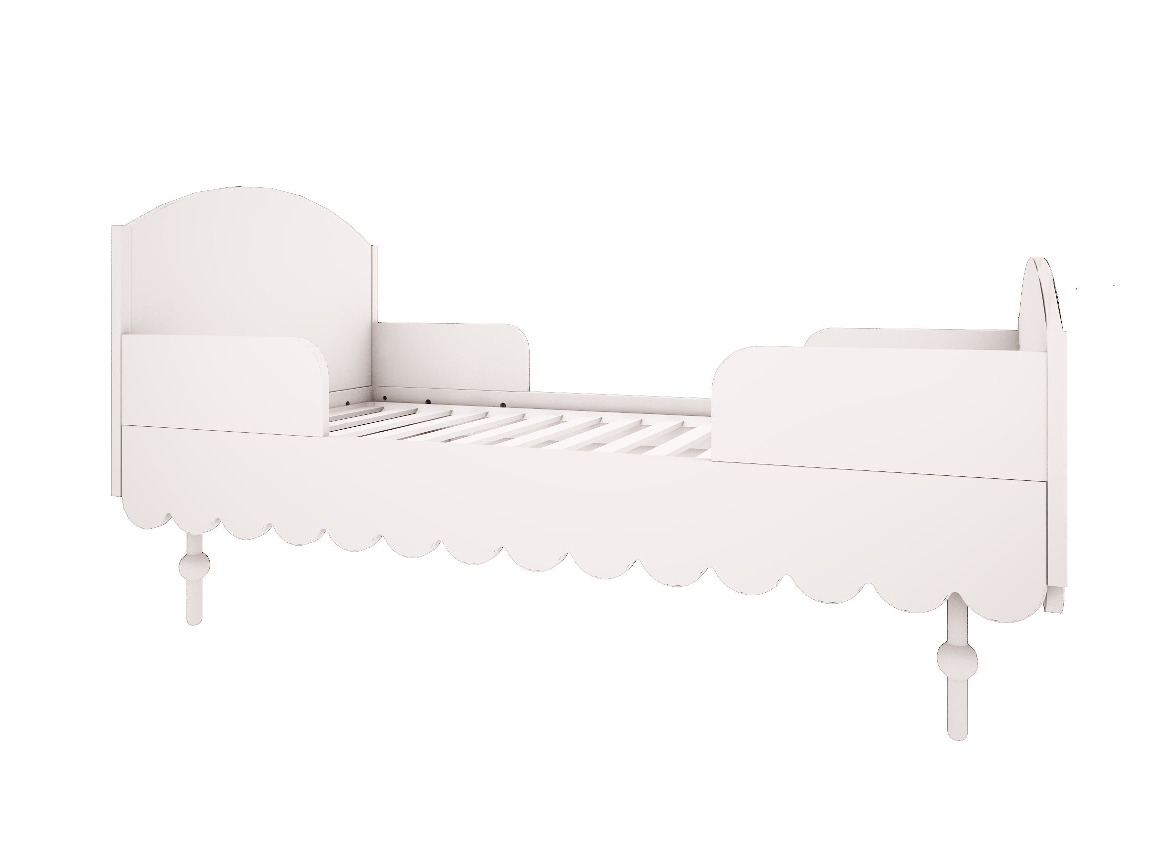 Wood Luck - Bett Babushka 70x140 off-white