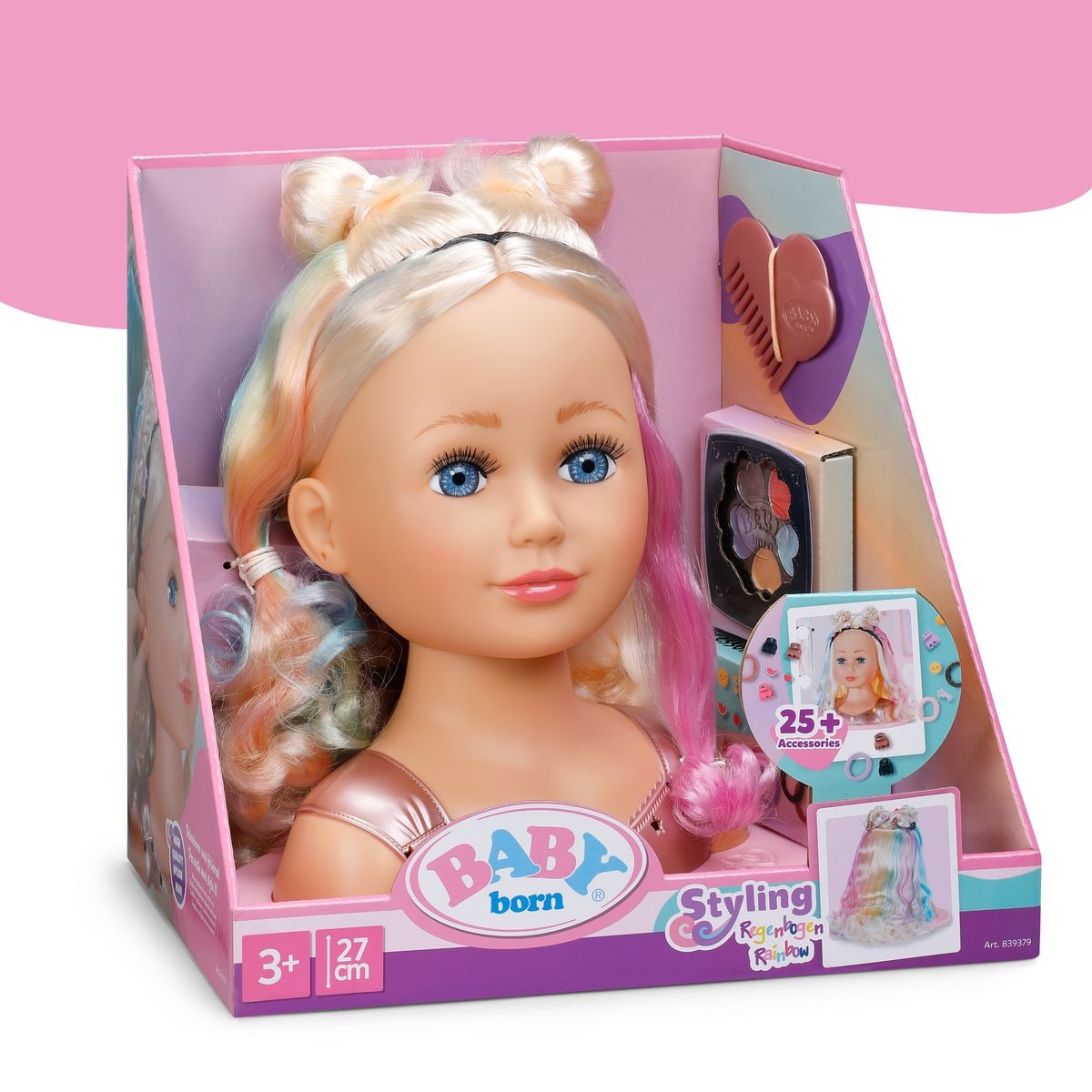BABY born - Puppen-Stylingkopf