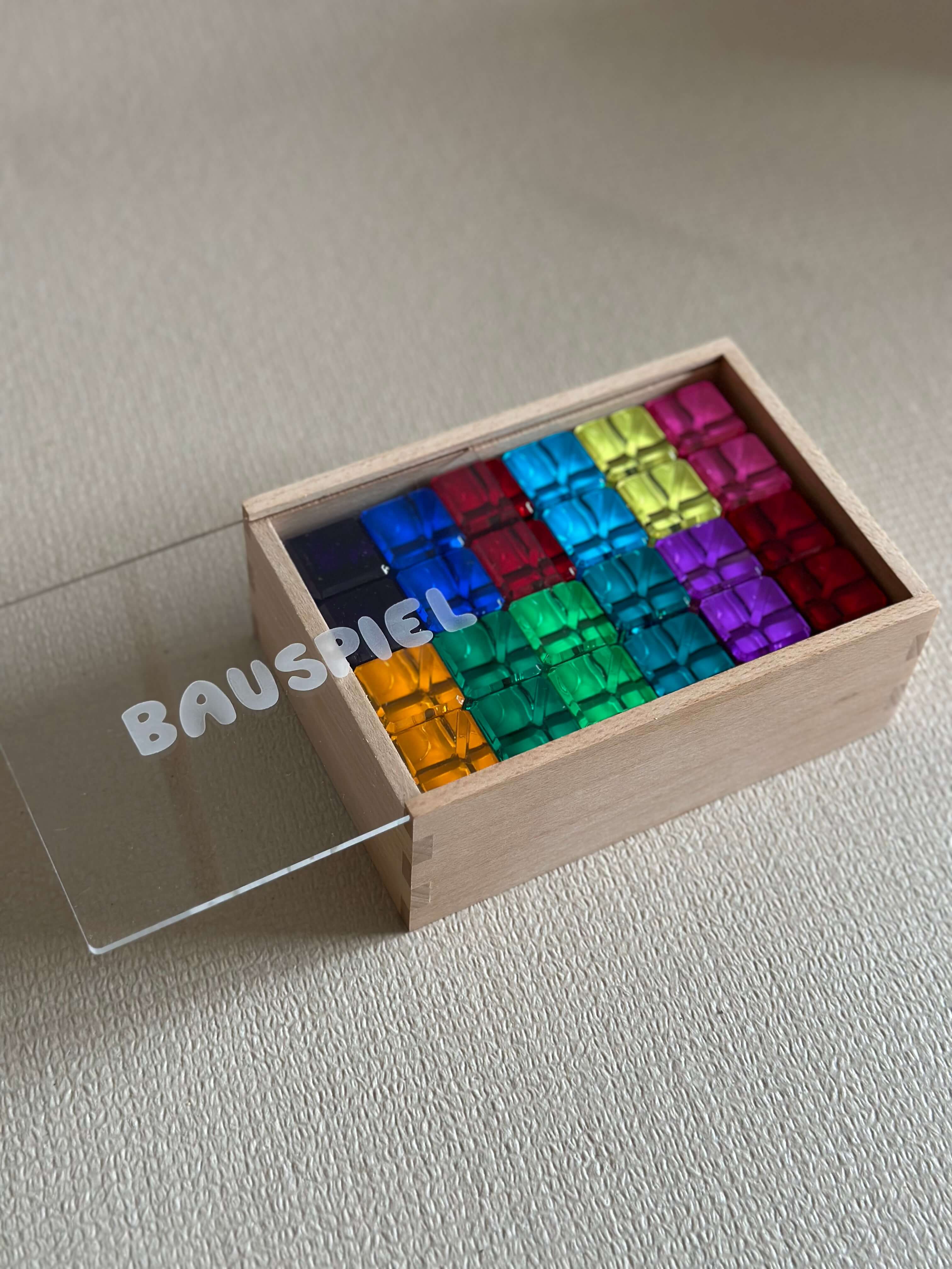 Bauspiel - Lichtbauquader 24 Teile