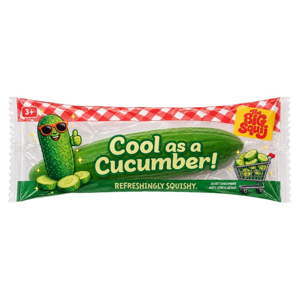 The Big Squij - Fidget: Jumbo Cucumber