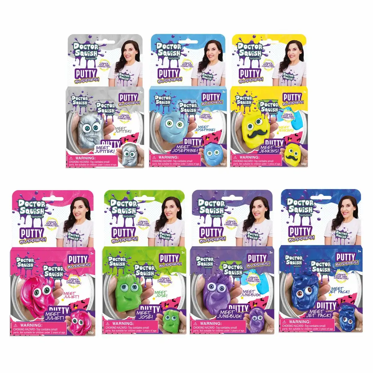 BOTI - Doctor Squish Putty Buddies 1 St.