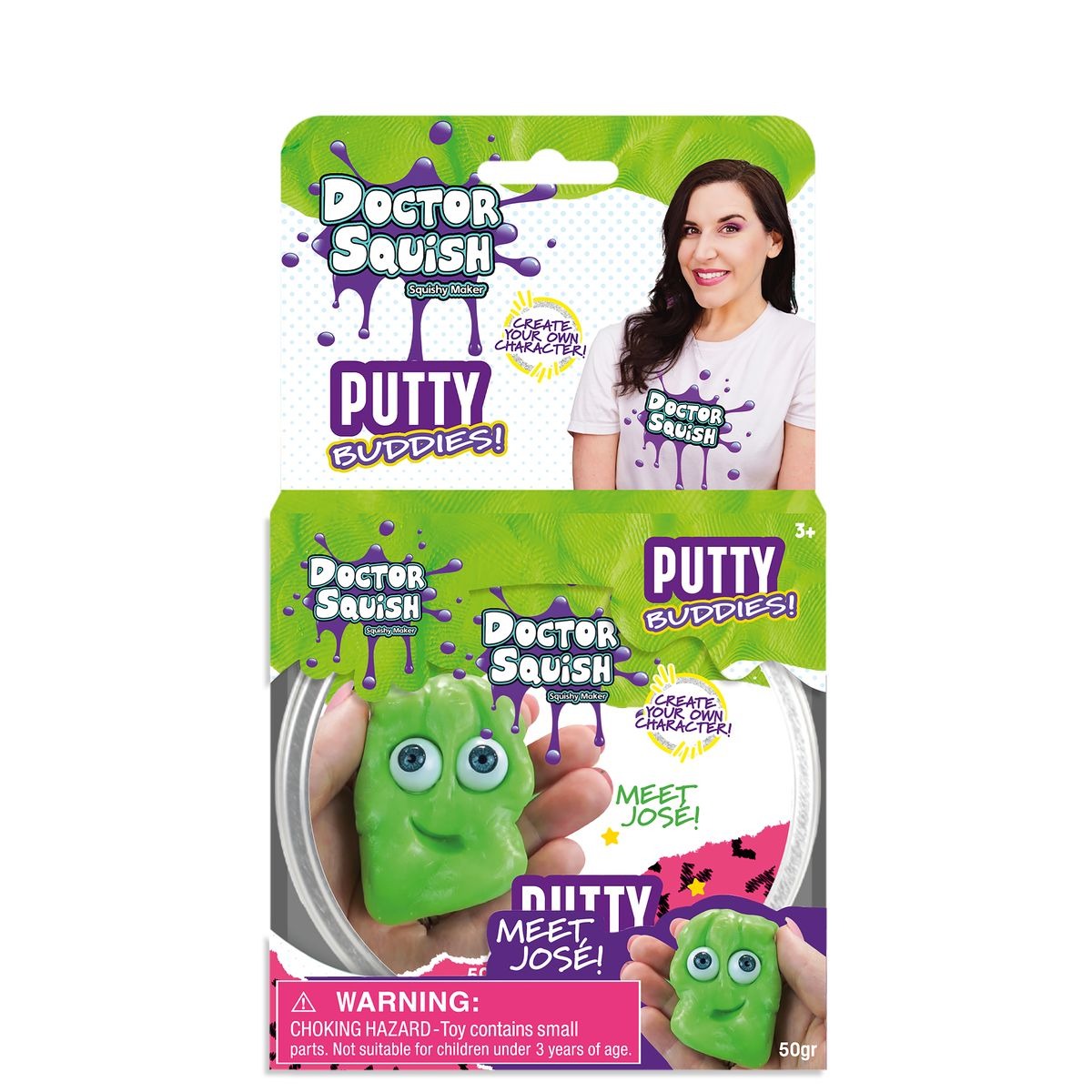 BOTI - Doctor Squish Putty Buddies 1 St.