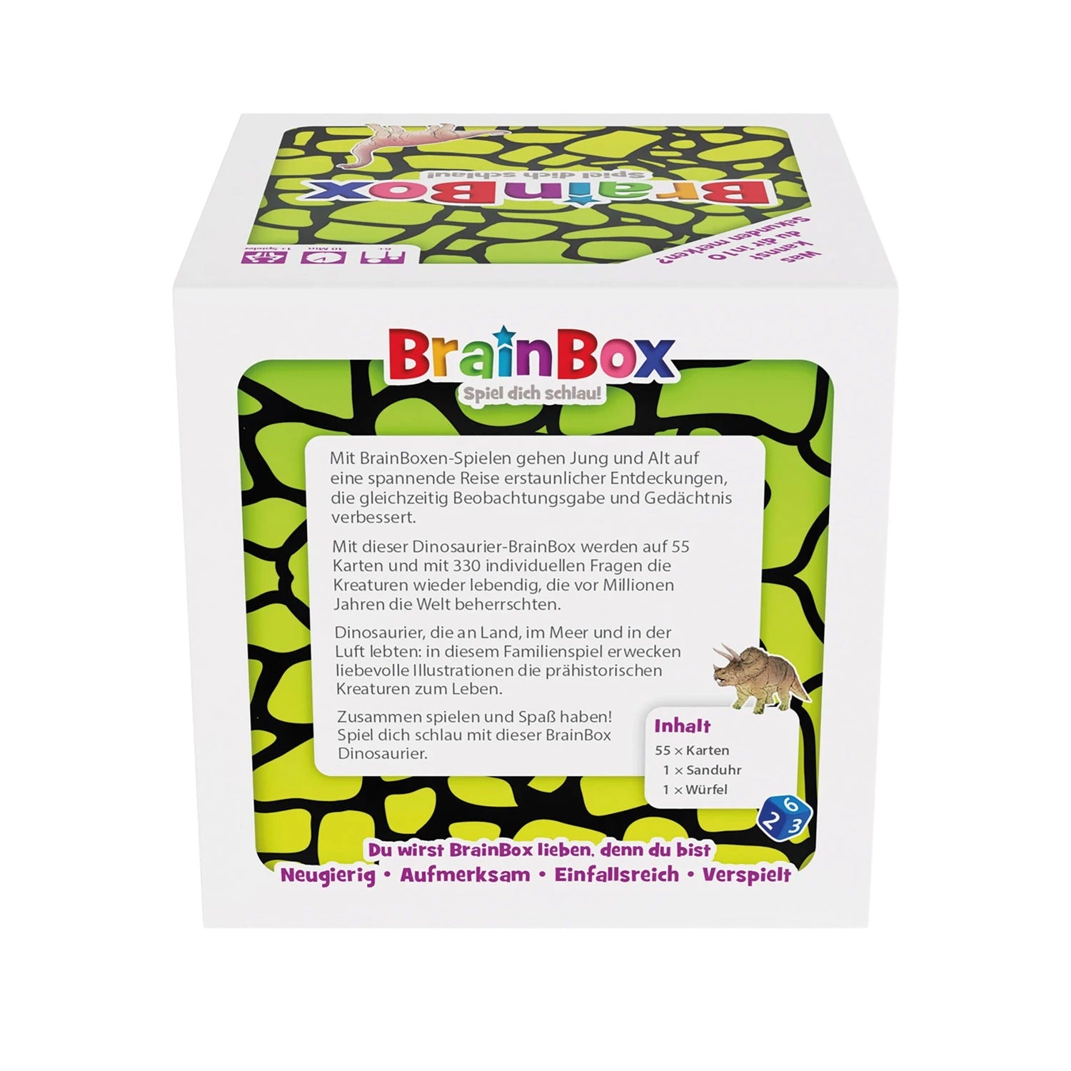 BrainBox - Lernspiel: Dinosaurier