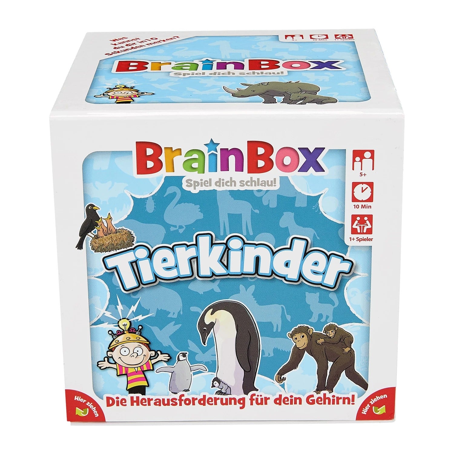 BrainBox - Lernspiel: Tierkinder