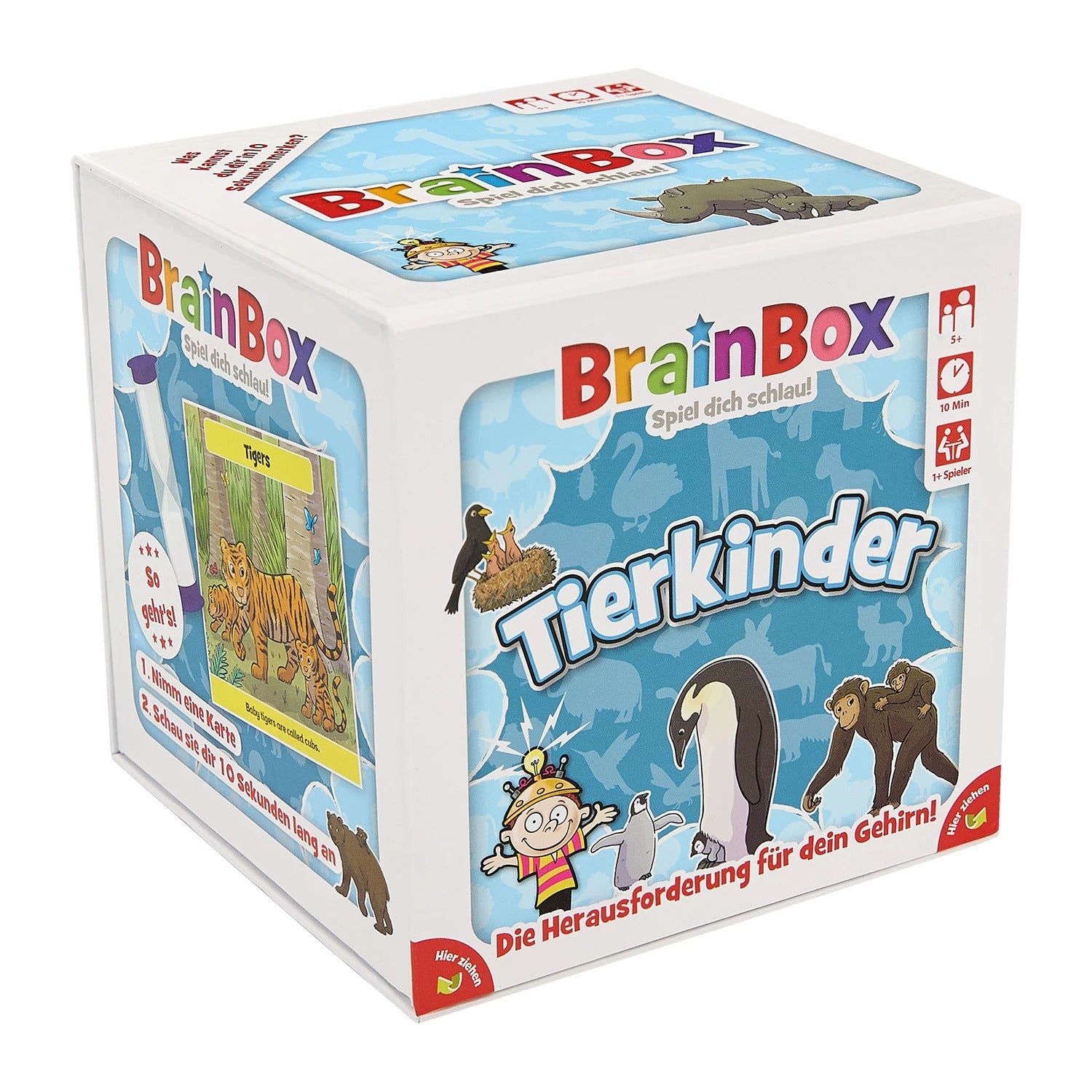 BrainBox - Lernspiel: Tierkinder